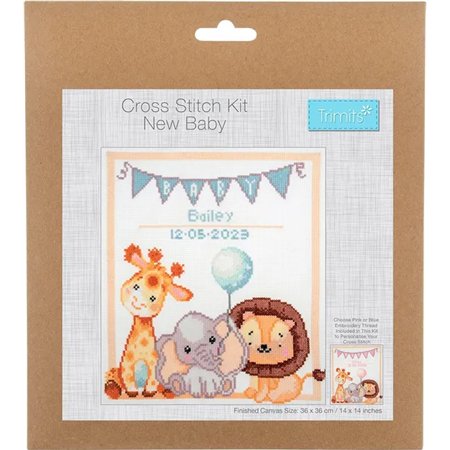 Kit de broderie Nouveau bébé