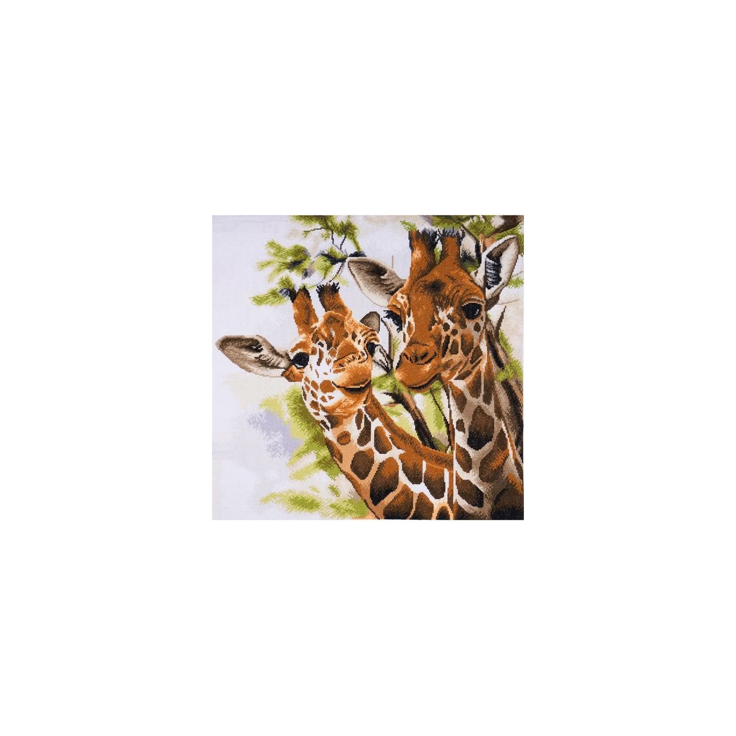 Kit de broderie Girafes