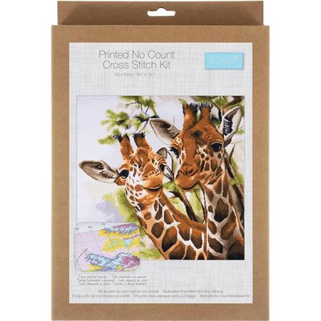 Borduurpakket Giraffen