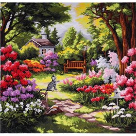 Borduurpakket Tuin