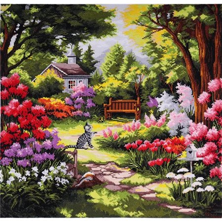 Kit de broderie Jardin