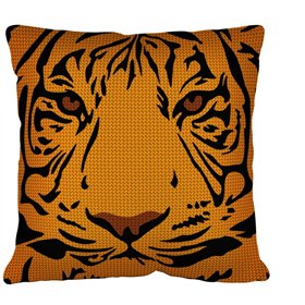 Cross stitch cushion kit Tiger 267