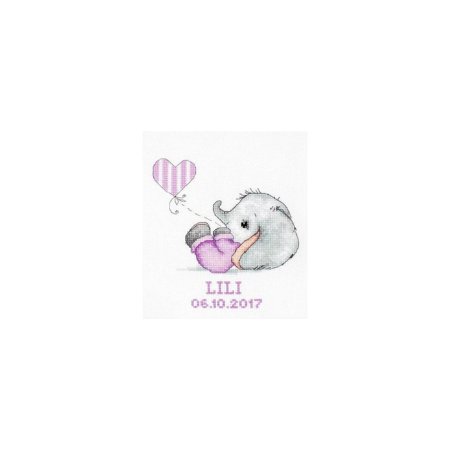 Luca-S Borduurpakket baby meisje
