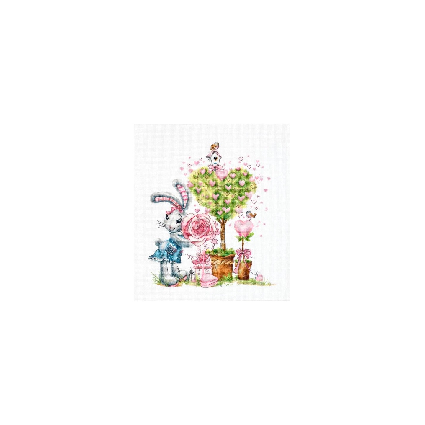 Luca-S Kit de broderie Sois ma Valentine 2