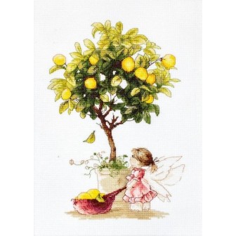 Luca-S Kit de broderie Citrons