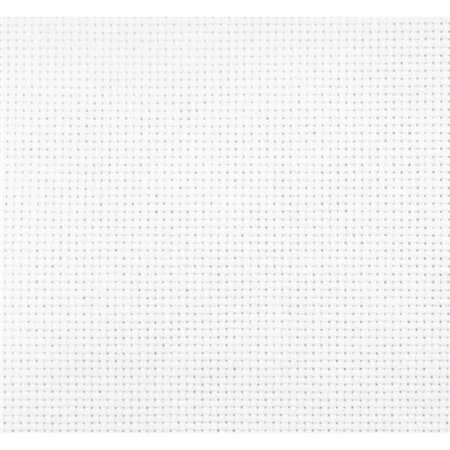 Needlework fabric Aida 16 50 x 100 cm - white