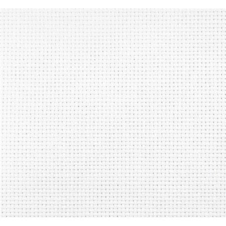 Stickstoff Aida 16 100 x 100 cm Weiß