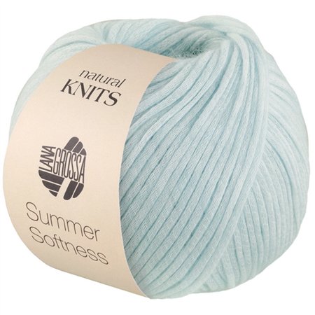 Lana Grossa Summer Softness 17 pastelblauw