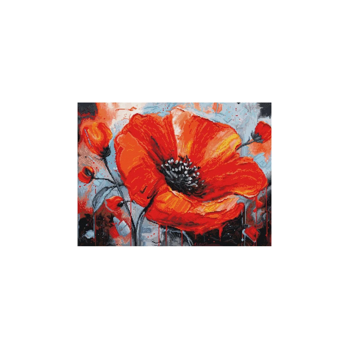 Luca-S Stickset Die Leidenschaft der Mohnblumen