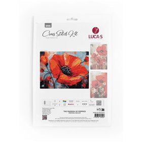 Stickset Die Leidenschaft der Mohnblumen Stickset Die Leidenschaft der Mohnblumen