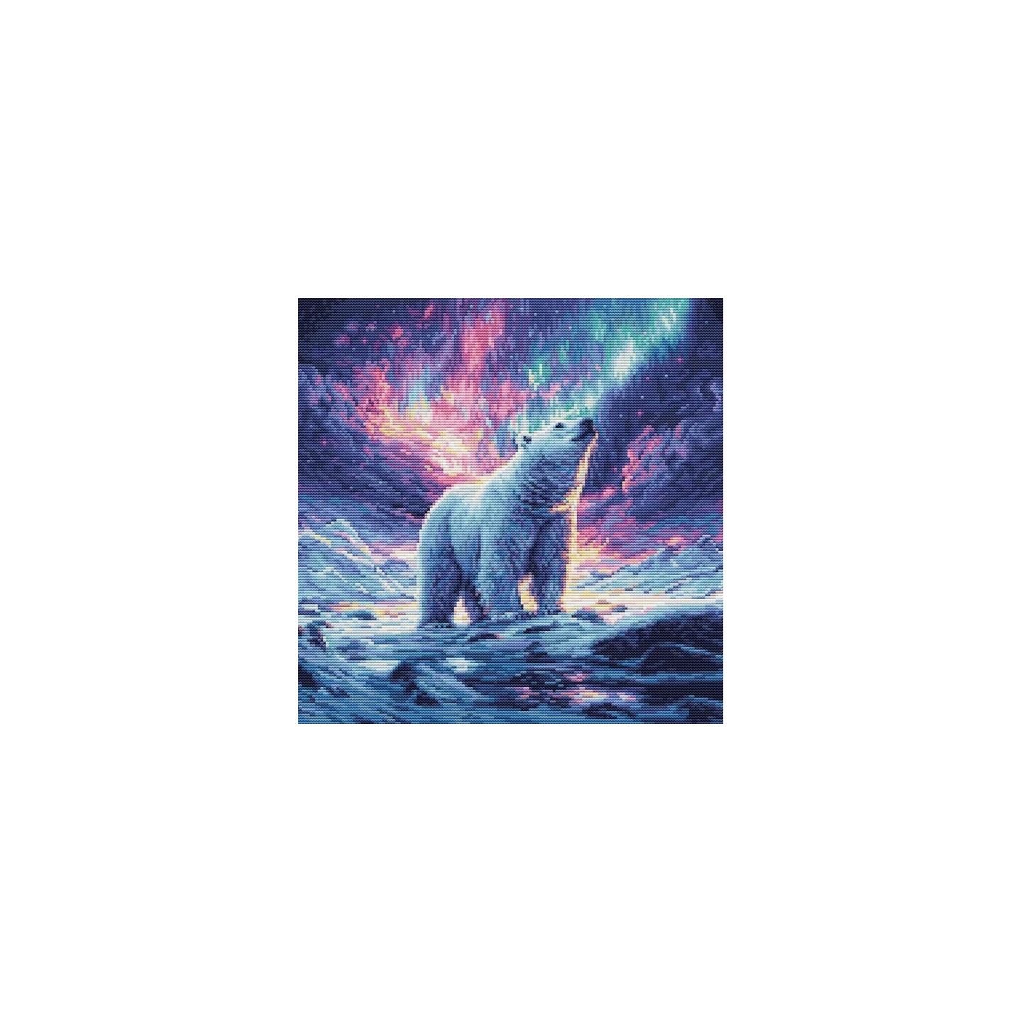 Luca-S Embroidery kit The Northern Lights