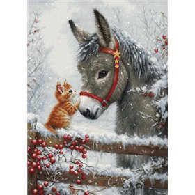 Embroidery kit Warm Hug