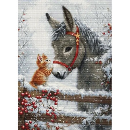 Kit de broderie Câlin chaleureux