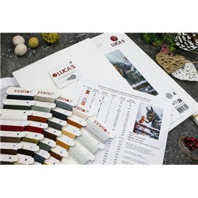 Embroidery kit Warm Hug