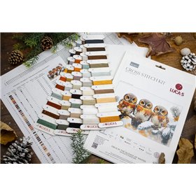 Stickset Eulen in „Die Stille des Winters“ Stickset Eulen in „Die Stille des Winters“