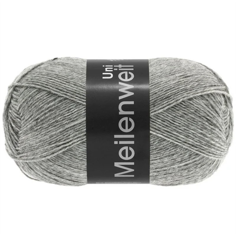 Meilenweit Uni 100 gris 1103