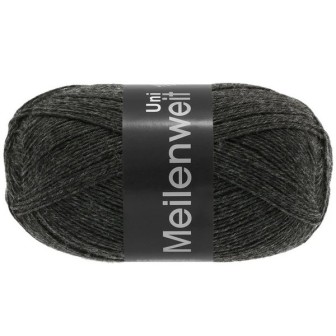 Meilenweit Uni 100 Anthrazit 1105