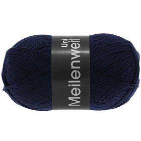 Meilenweit Uni 100 Nachtblau 1141