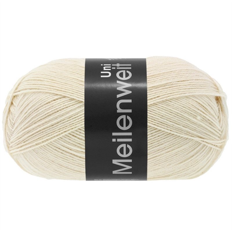 Meilenweit Uni 100 Lichtbeige 1387