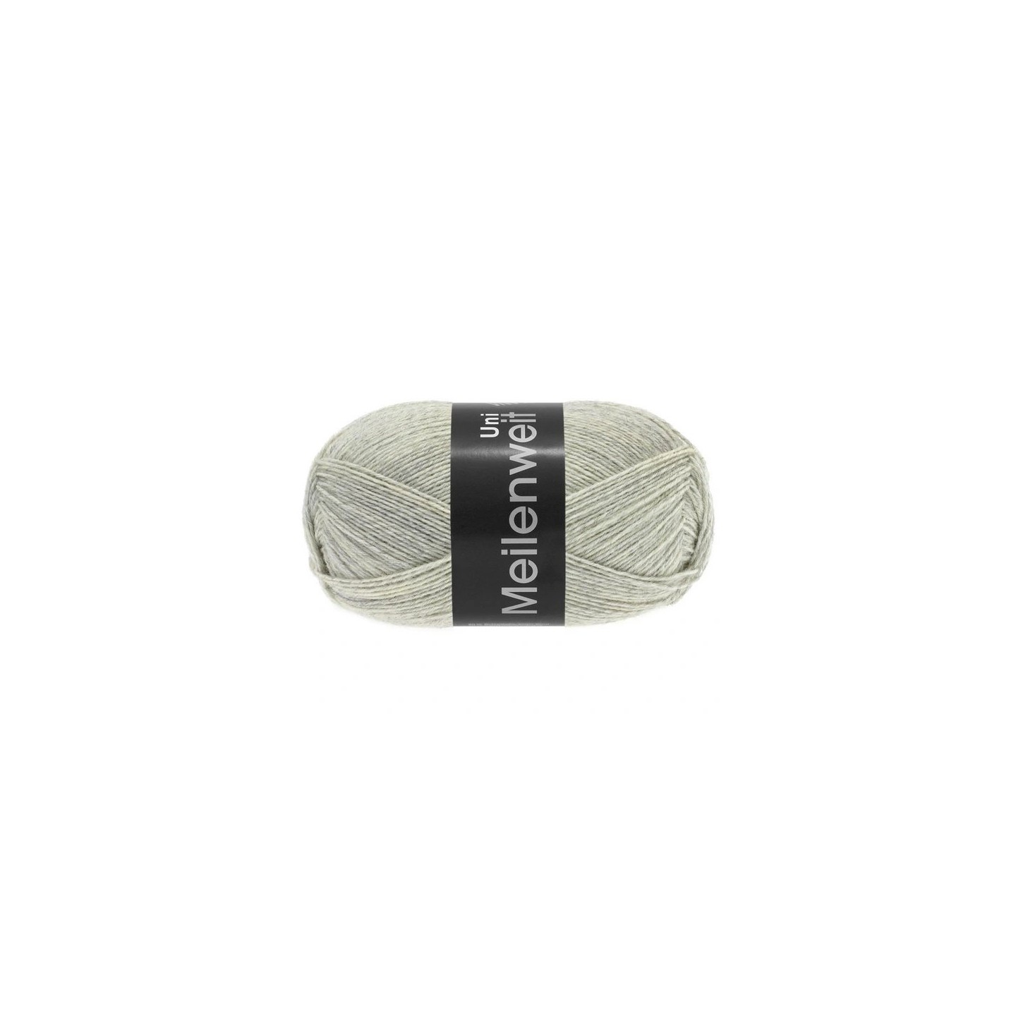 Meilenweit Uni 100 light grey 1358