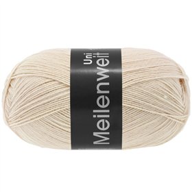 Meilenweit Uni 100 Egg shell 1391