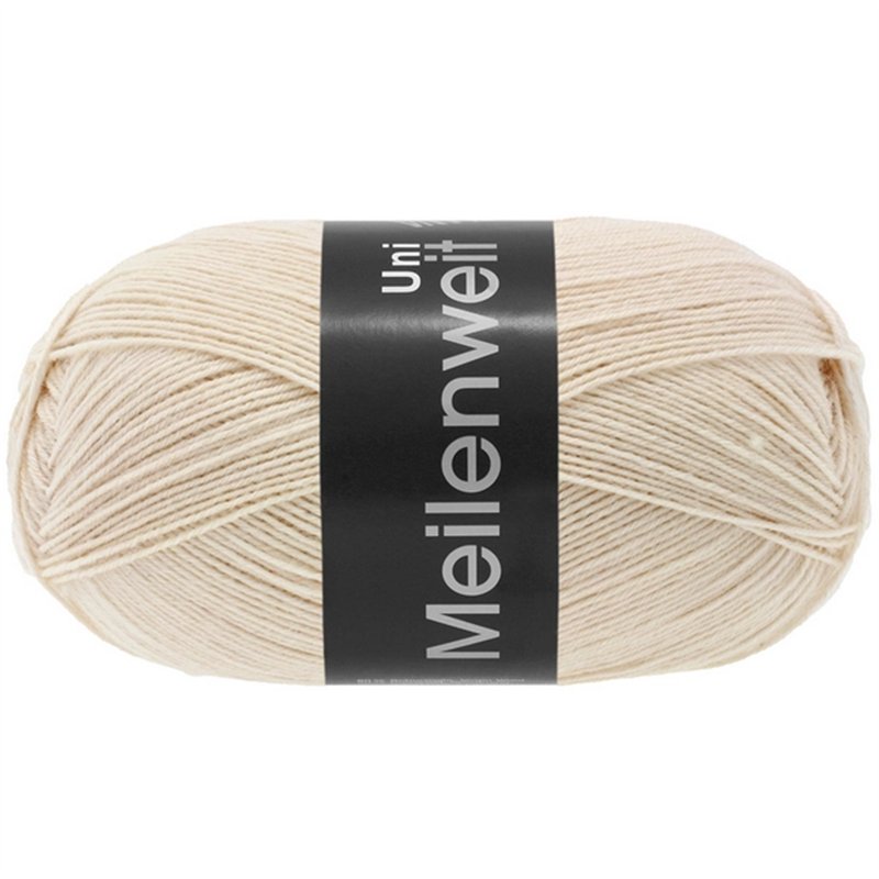 Meilenweit Uni 100 Eierschale 1391