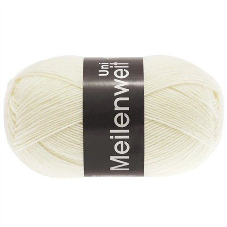 Meilenweit Uni 100 blanc Cassé 1113