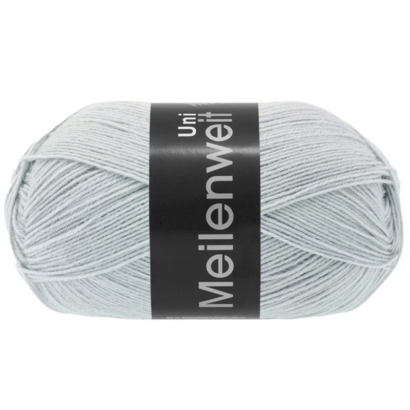 Meilenweit Uni 100 Silbergrau 1383