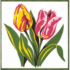 Borduurpakket Tulpen
