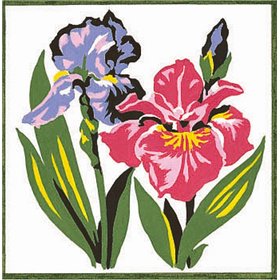 Stickset Blumen