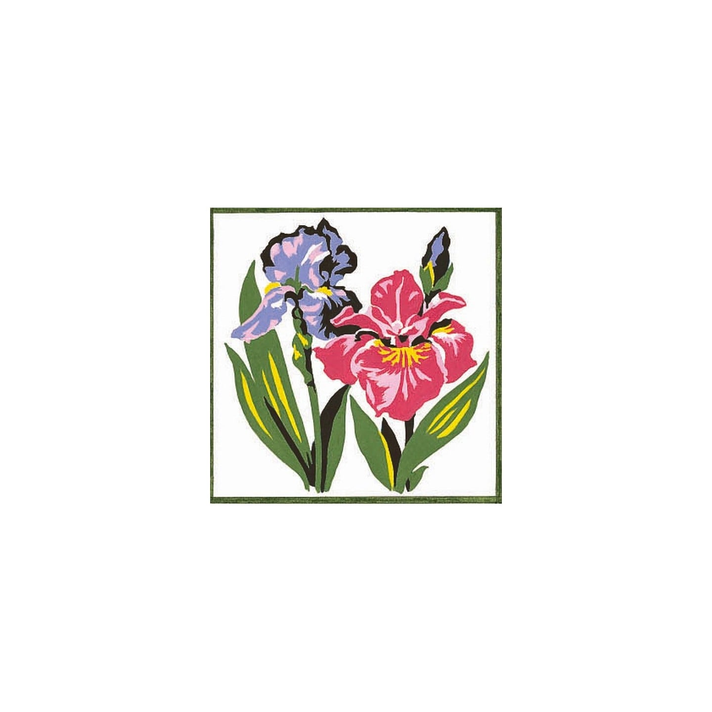Stickset Blumen
