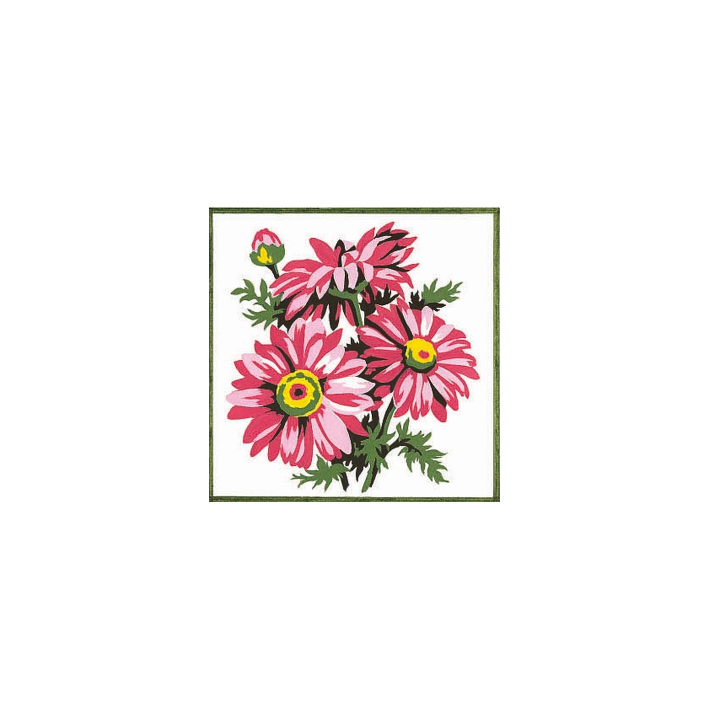 Borduurpakket Bloemen 3