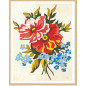 Kit canevas Fleurs 4