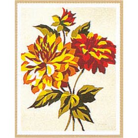 Kit canevas Fleurs 7