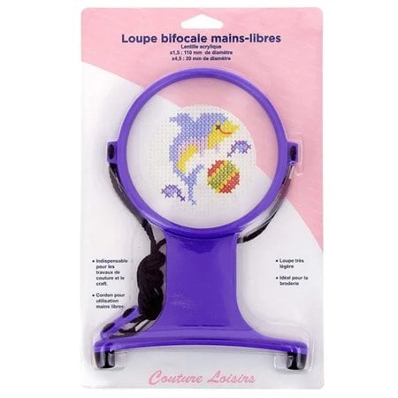 Loupe 11,5 cm mains libres