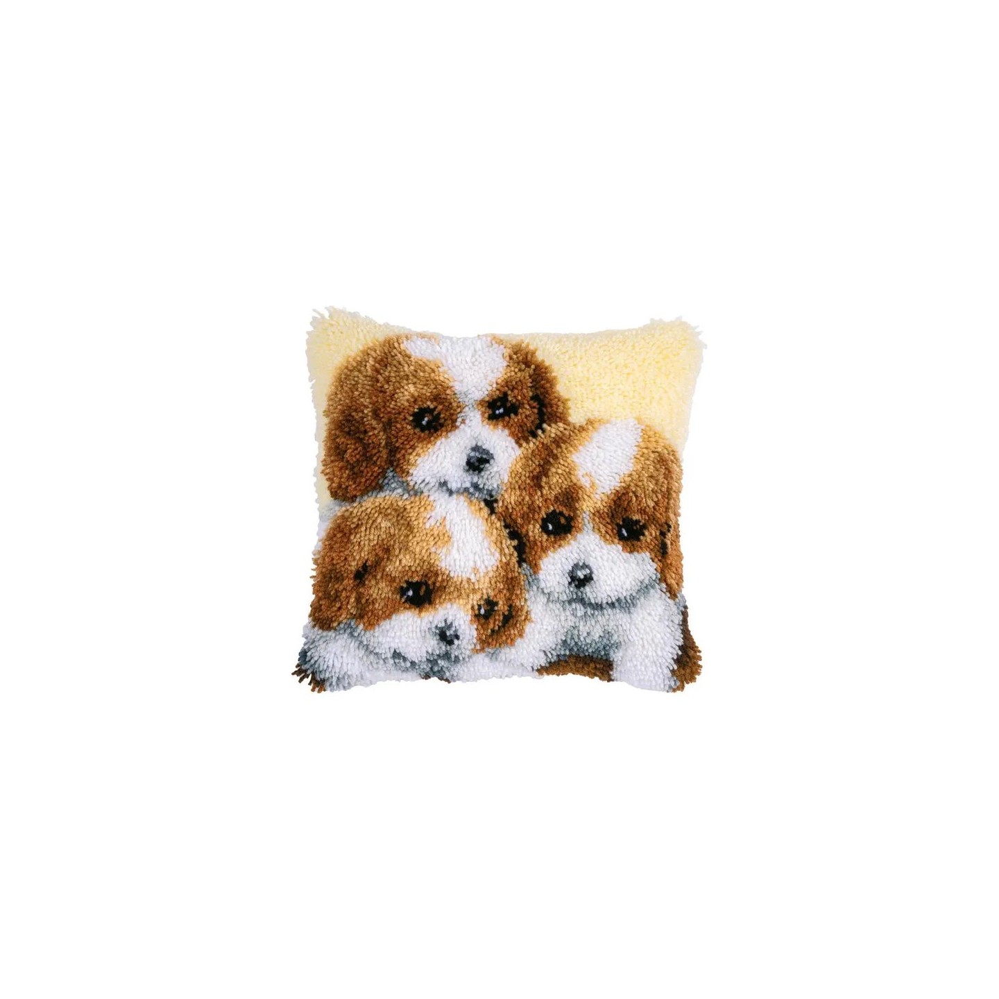 Kit coussin au point noué 3 chiens 145646