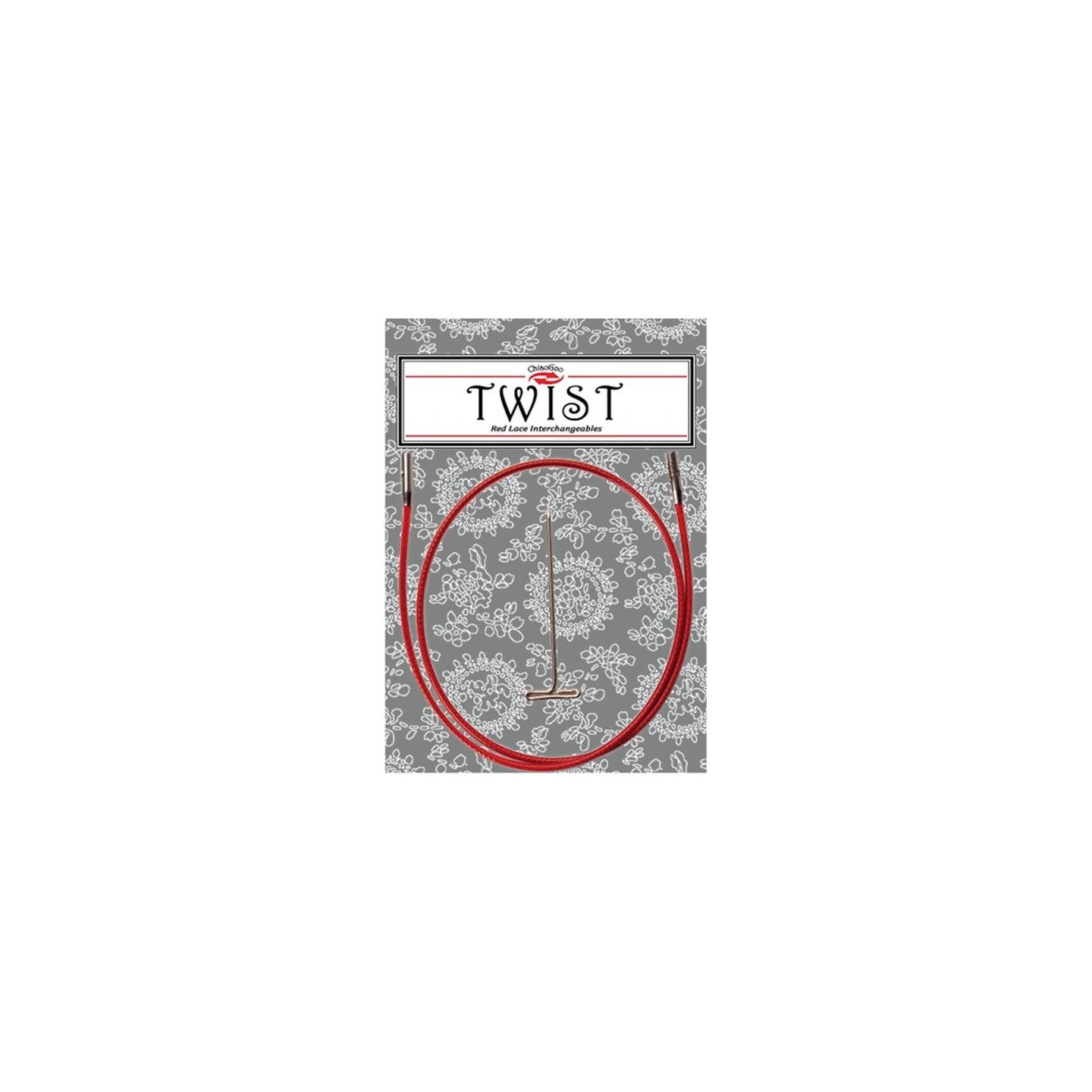 Twist Red cable 55 cm large