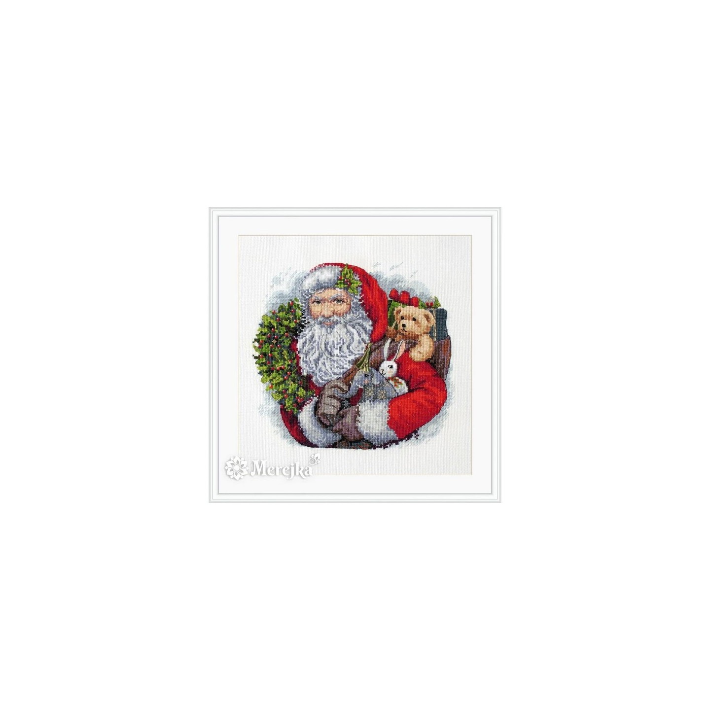 Merejka Embroidery kit Santa