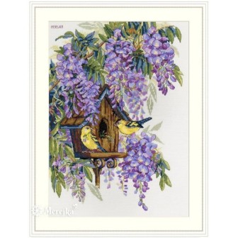 Merejka Embroidery kit Wisteria