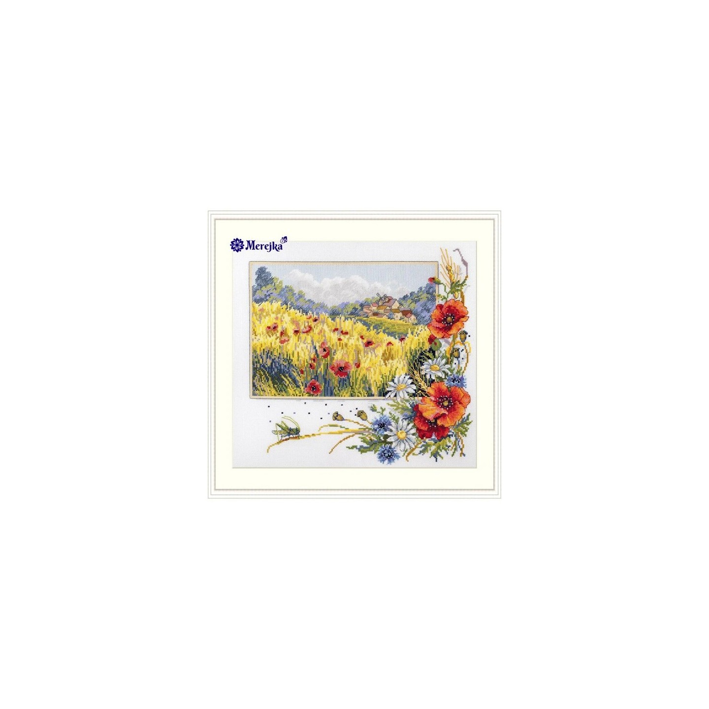 Merejka Embroidery kit Summer Field