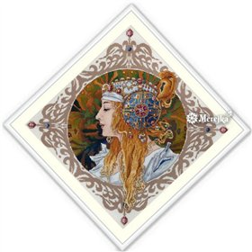 Kit de broderie Blond de Mucha