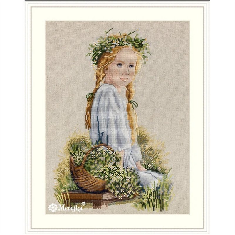 Embroidery kit Daisies