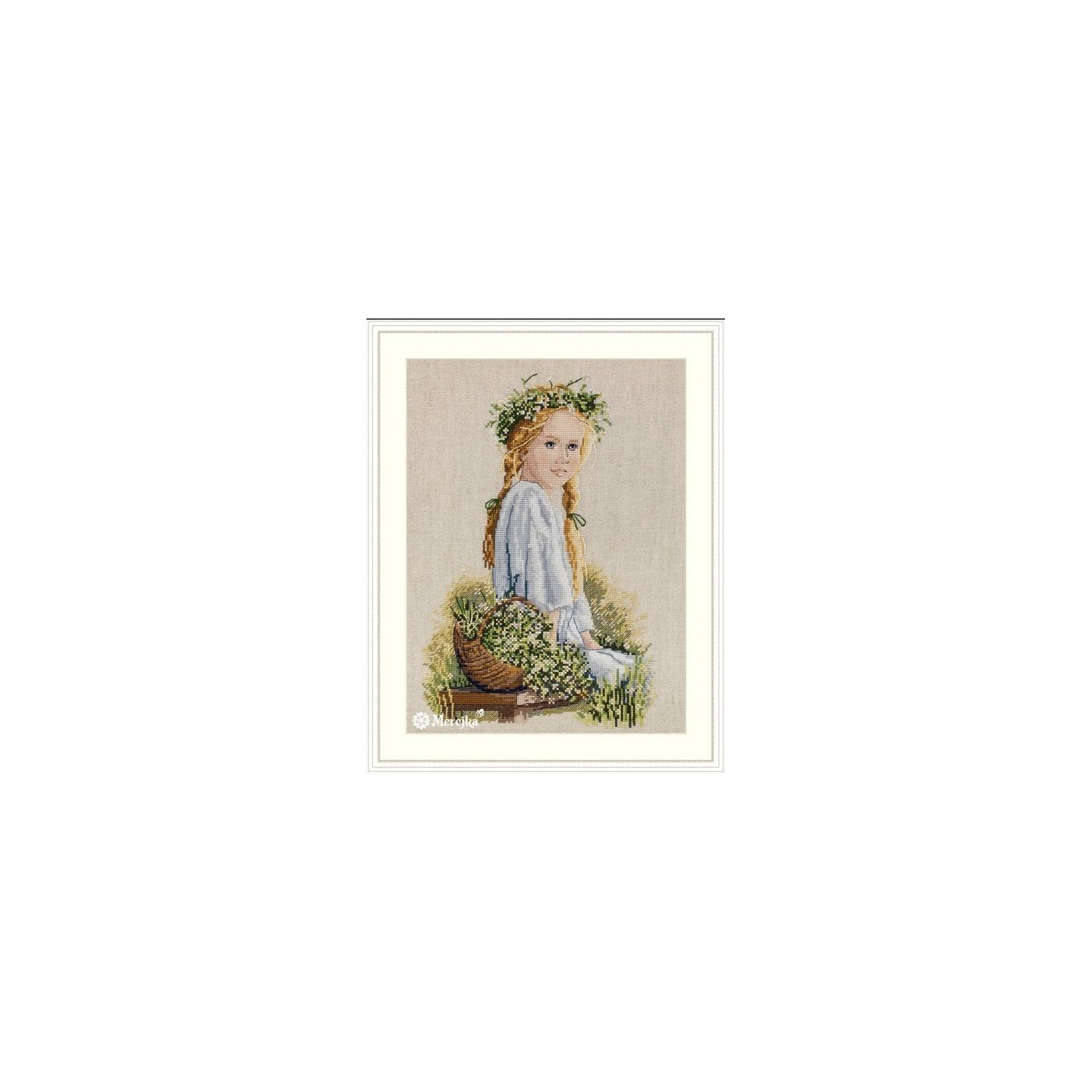 Merejka Embroidery kit Daisies