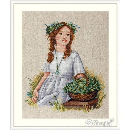 Merejka Embroidery kit Forget-Me-Not