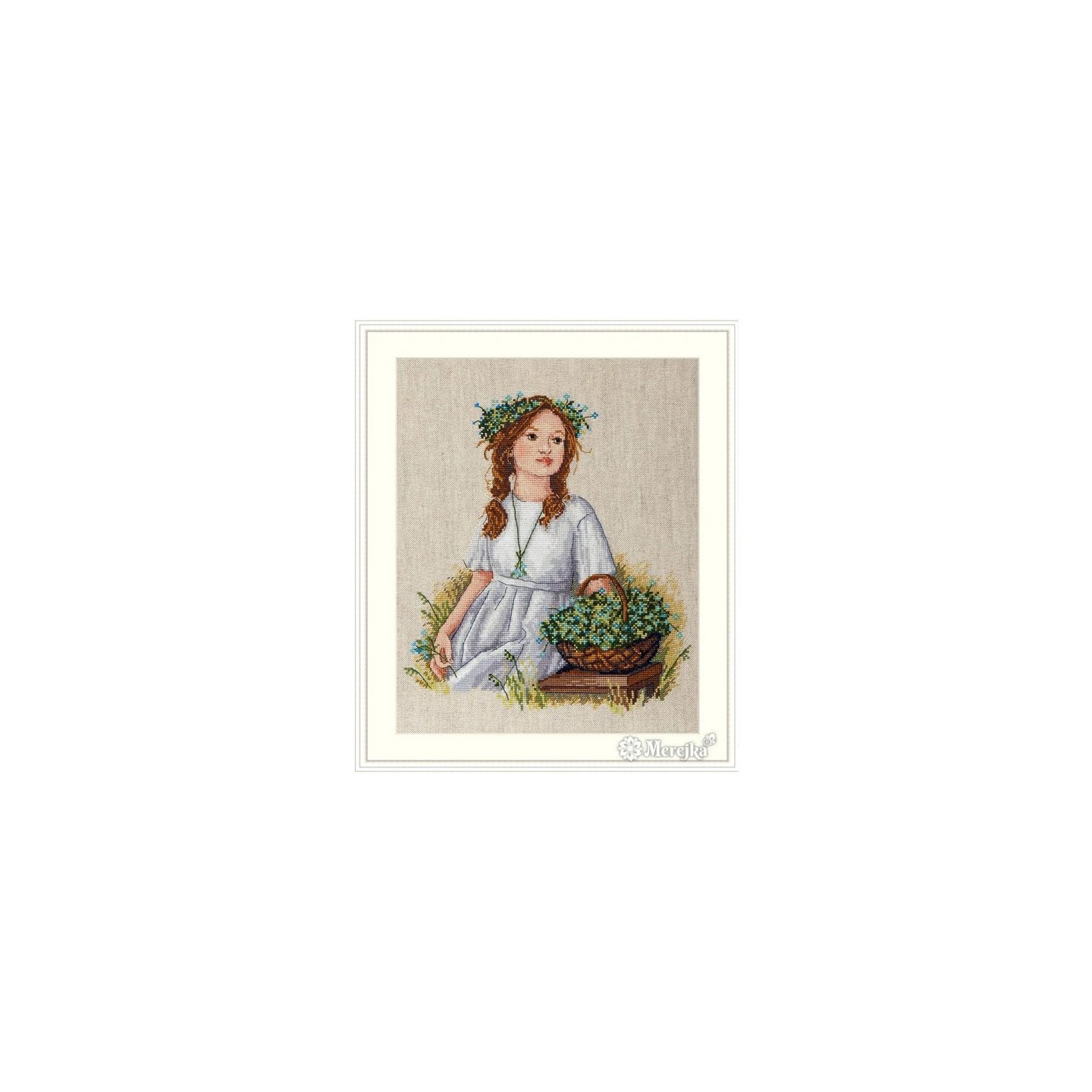 Merejka Embroidery kit Forget-Me-Not