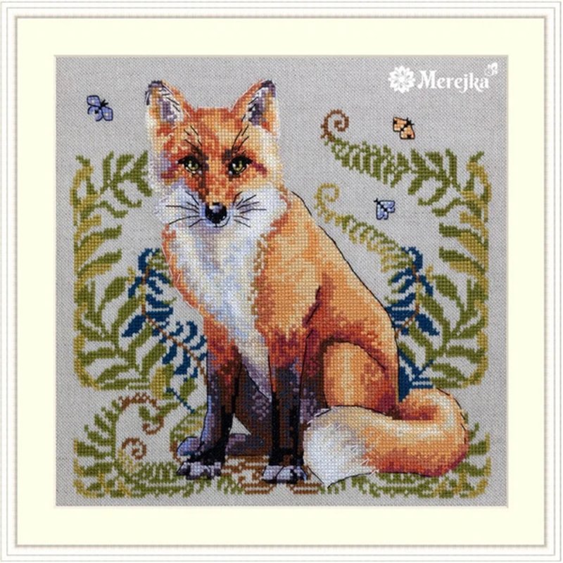 Embroidery kit The Fox