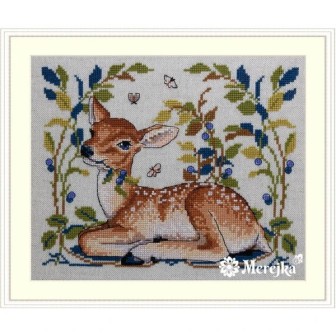 Merejka Kit de broderie Petit faon