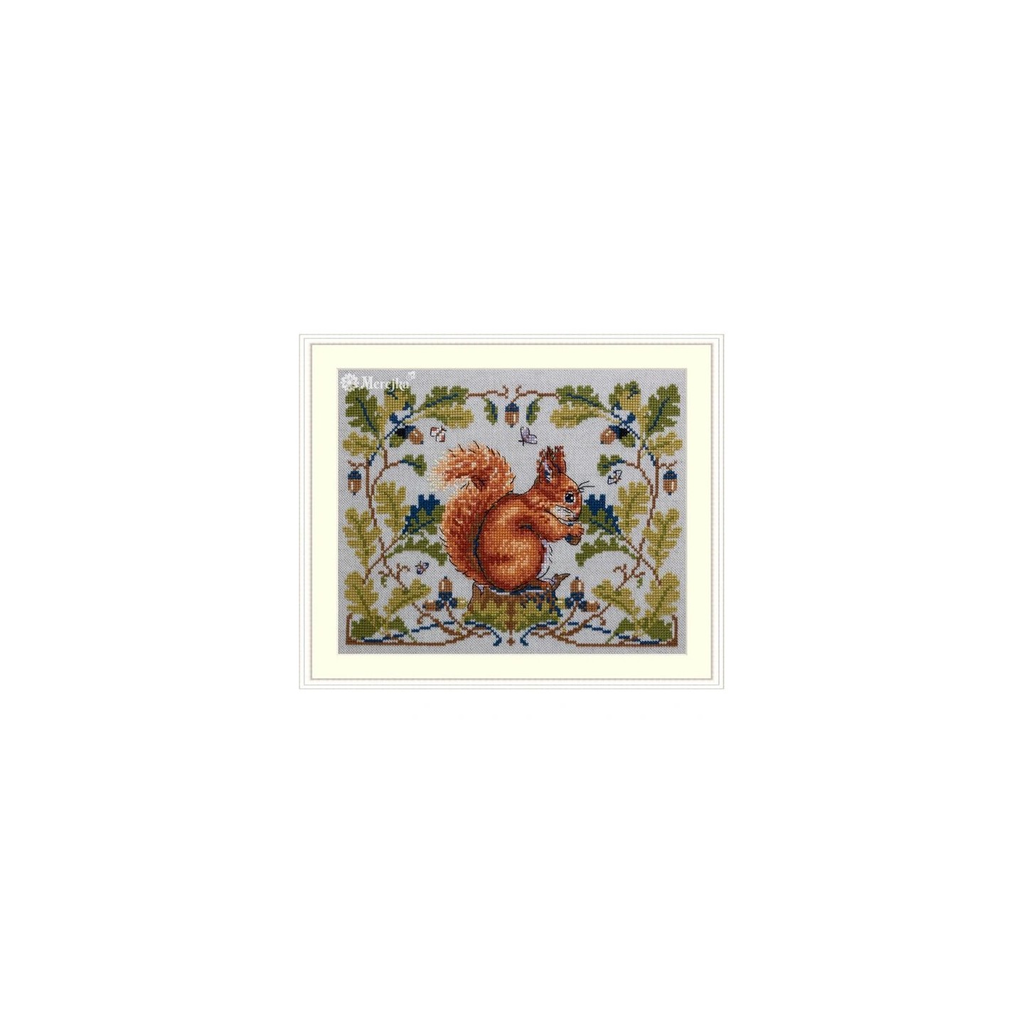 Merejka Embroidery kit Squirrel