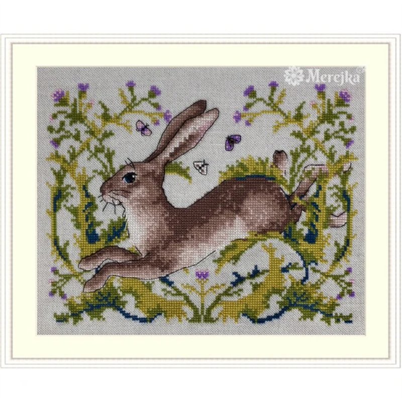 Kit de broderie Le lièvre Kit de broderie Le lièvre