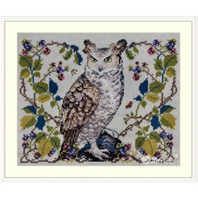 Merejka Kit de broderie La chouette